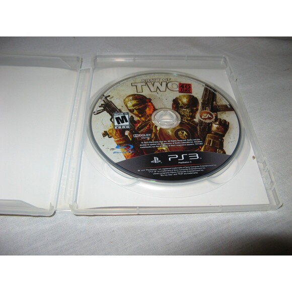 Army of Two: The 40th Day (Sony PlayStation 3, 2010) TESTED AND WORKS - Picture 3 of 3